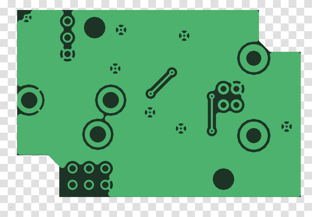 Circuit Board Patterns Pcb Thermal Pad, Green, Number Transparent Png