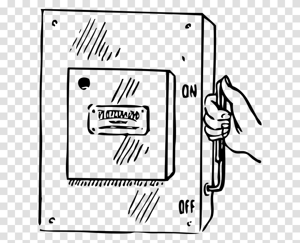Circuit Breaker Electrical Network Electrical Switches Electricity, Gray, World Of Warcraft Transparent Png