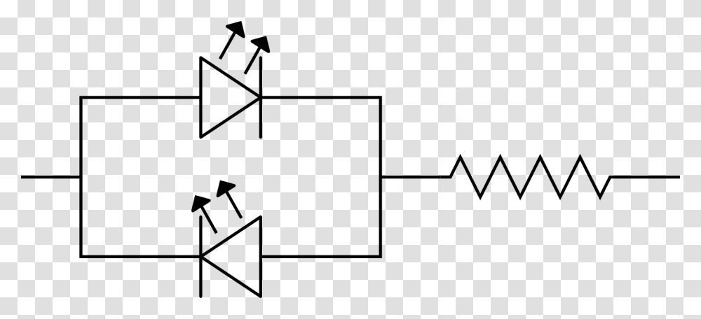 Circuit Diagram Led For Bell Push, Number, Recycling Symbol Transparent Png