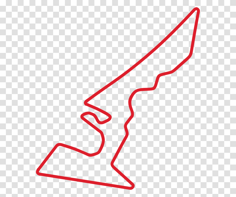 Circuit Of The Americas Clip Arts Circuit Of The Americas Track Outline, Bow, Dynamite, Bomb, Weapon Transparent Png