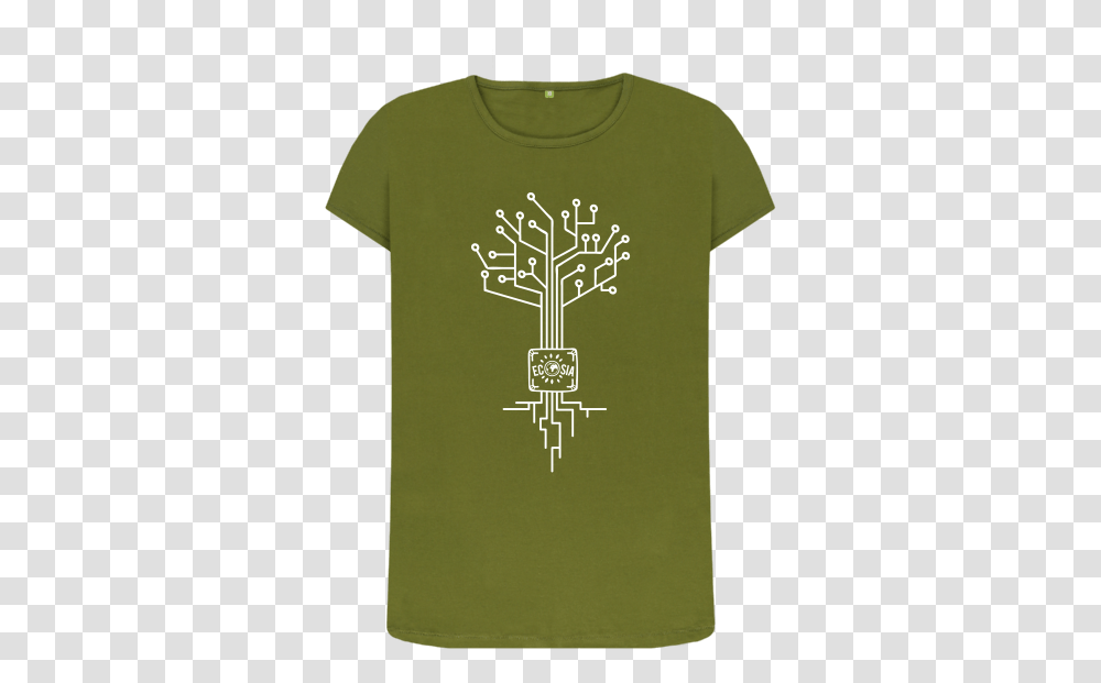 Circuit Tree Top, Clothing, Apparel, T-Shirt, Plant Transparent Png