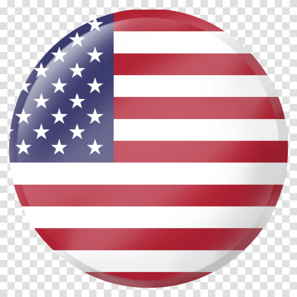 Circular American Flag Circle, Balloon, Logo, Trademark Transparent Png