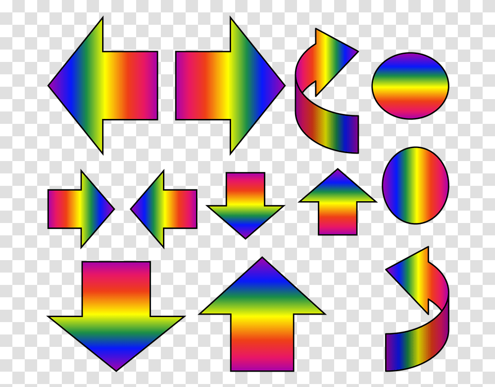 Circular Arrows Fleche Arc En Ciel, Lighting, Pattern, Graphics, Art Transparent Png