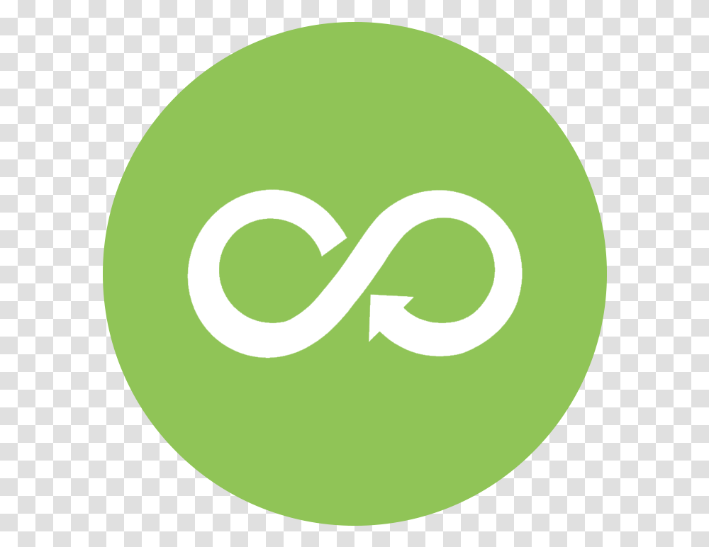 Circular Economy Claro Sin, Tennis Ball, Green, Logo, Symbol Transparent Png