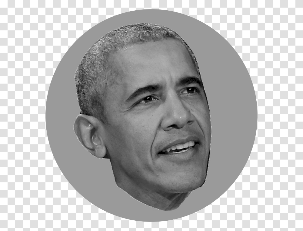 Circular String Barack Obama Obama, Head, Face, Person, Human Transparent Png