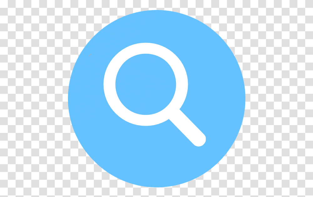 Circular Twitter Icon, Magnifying, Rattle Transparent Png