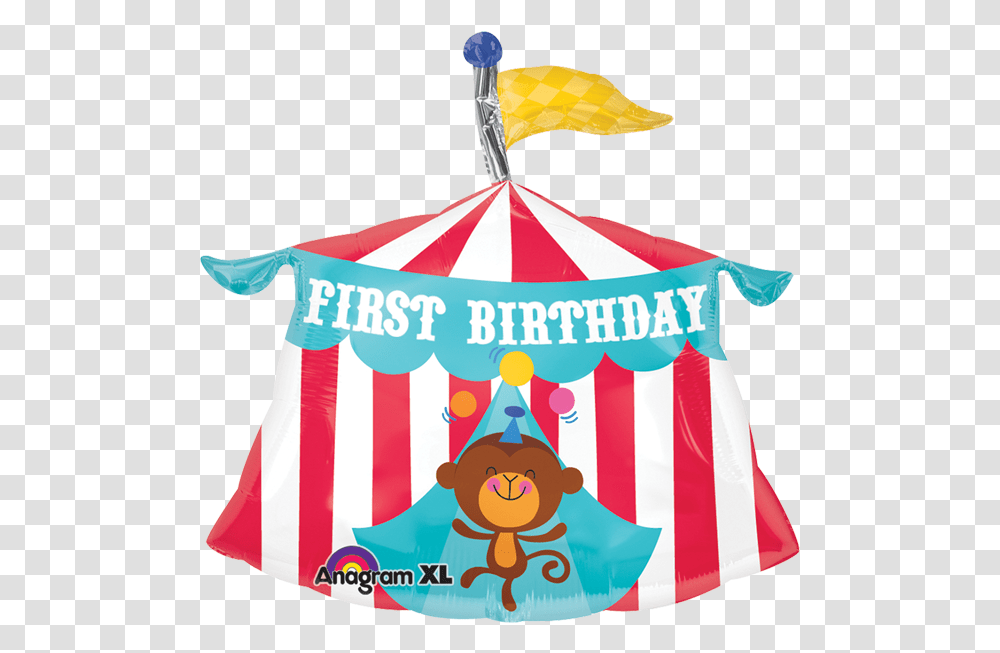 Circus 1st Birthday Background Circus 1st Birthday Hat, Leisure Activities, Carnival, Crowd, Flag Transparent Png