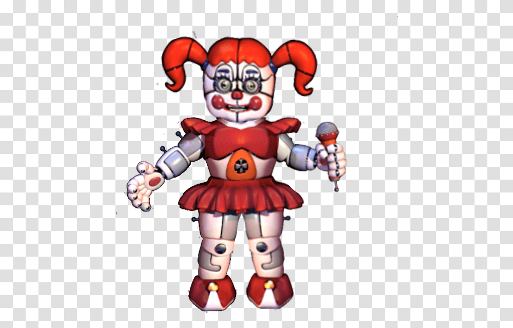 Circus Baby Full Body Baby Fnaf Full Body, Person, Human, Toy, Figurine Transparent Png