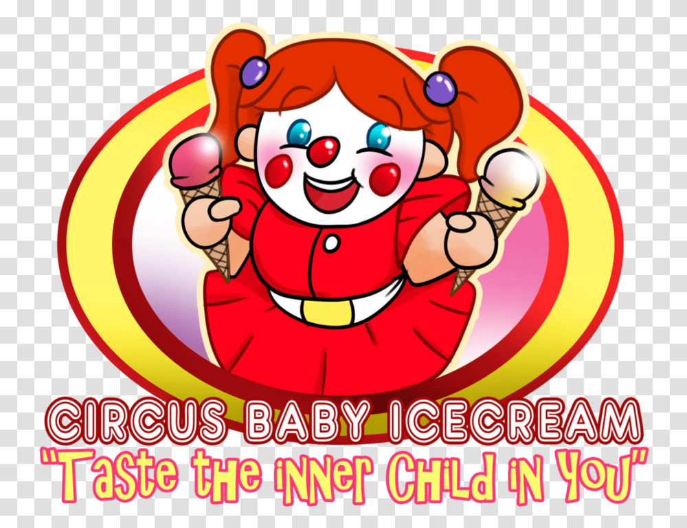Circus Baby Icecream Ice Cream Five Nights At Freddy Circus Baby Ice Cream, Performer, Poster, Advertisement, Juggling Transparent Png