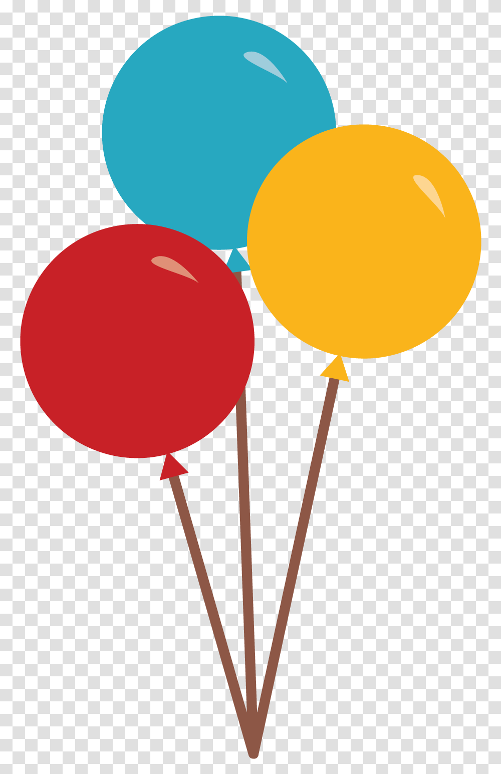 Circus Balloons Clipart, Lamp, Pin Transparent Png
