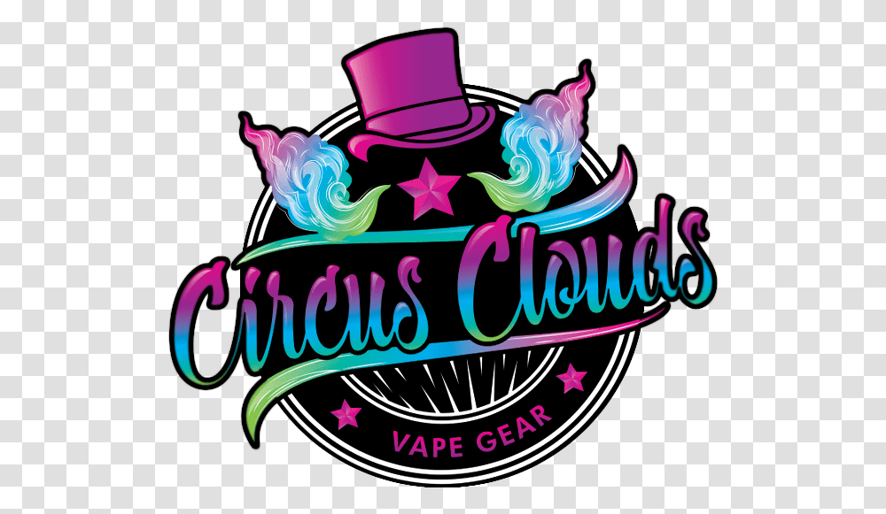 Circus Clouds Vape Gear, Birthday Cake, Hat Transparent Png