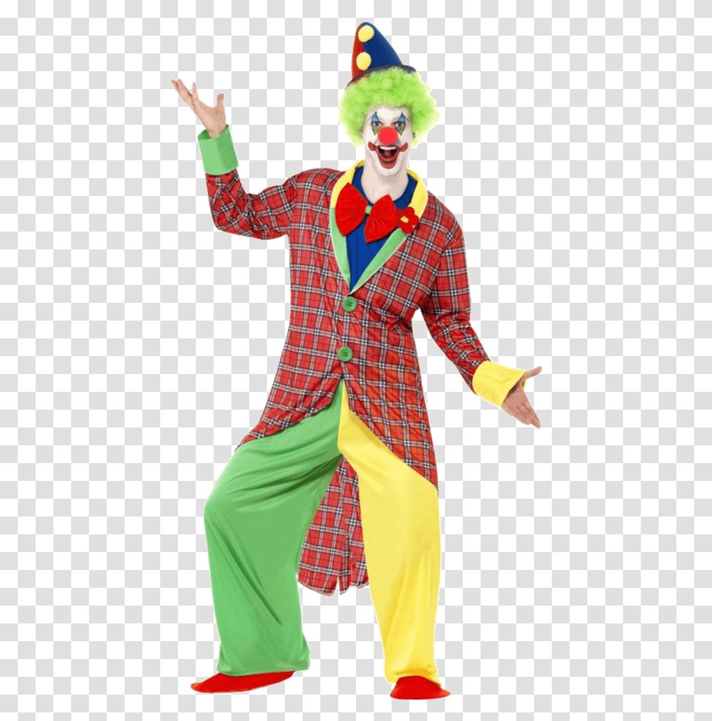 Circus Clown Costume, Performer, Person, Suit Transparent Png