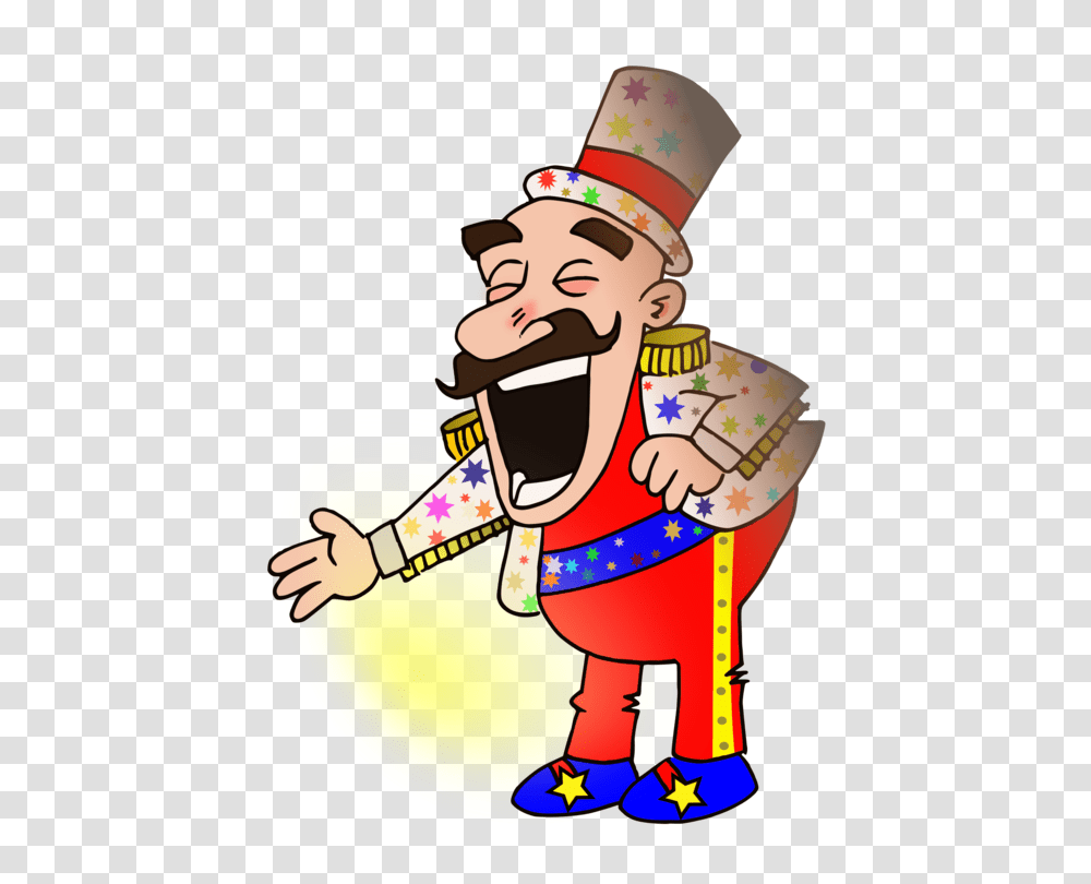 Circus Clown Ringmaster Entertainment Chef, Person, Sunglasses, Face, Label Transparent Png