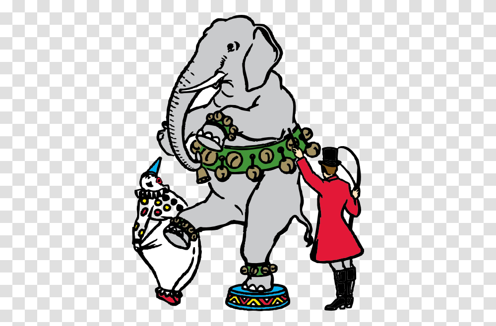 Circus Elephant Clip Art, Person, Leisure Activities, People, Crowd Transparent Png