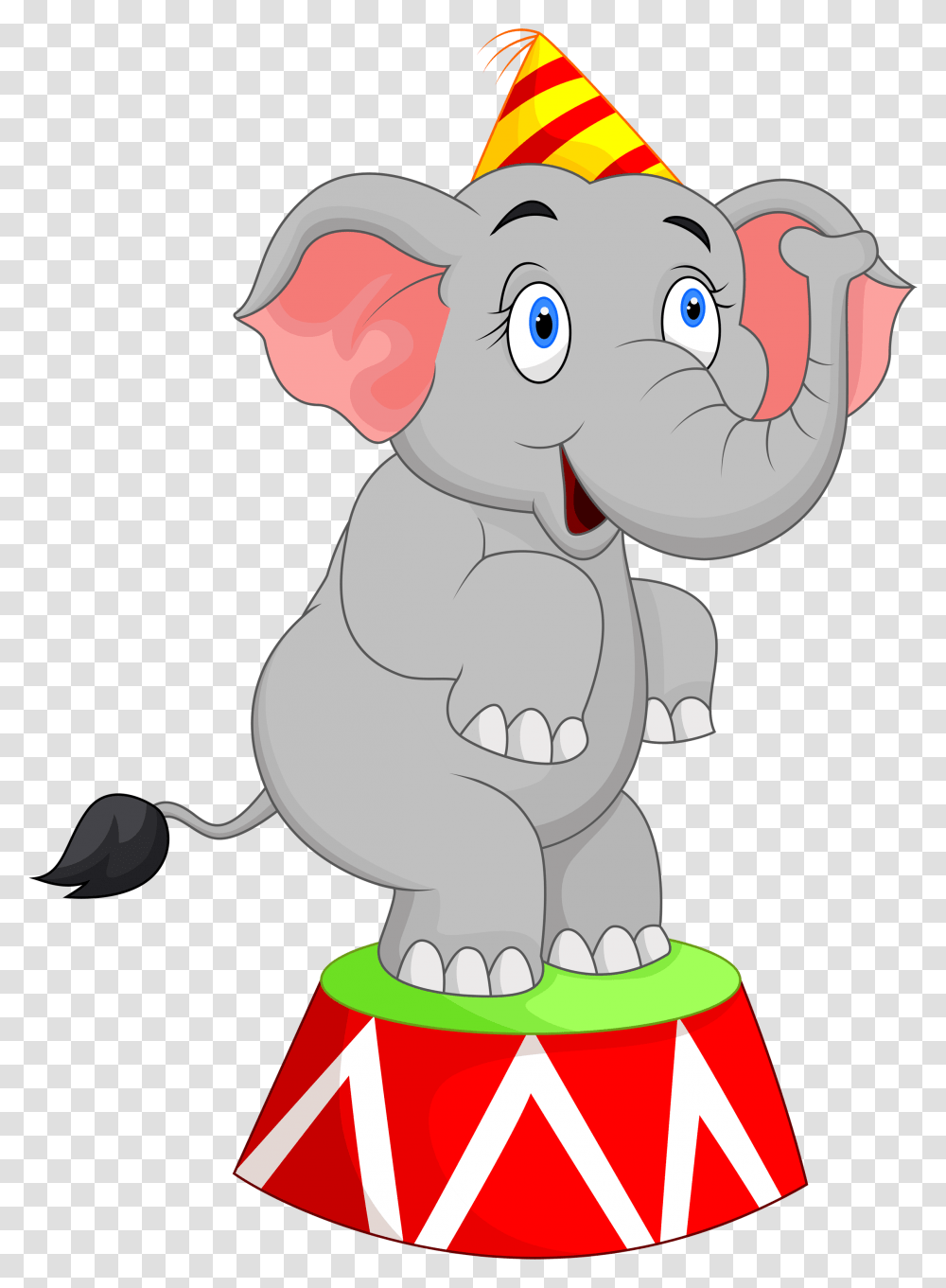 Circus Elephant Clipart, Animal, Mammal, Wildlife, Dinosaur Transparent Png