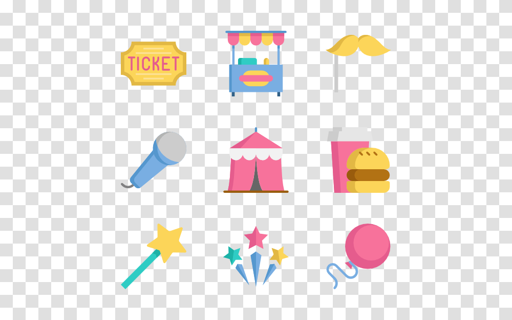 Circus Icons, Leisure Activities, Star Symbol Transparent Png