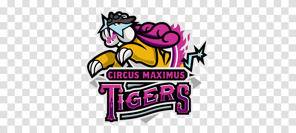 Circus Maximus Tigers Raikou Logo Designed For Smogon Circus Maximus Tigers, Graphics, Art, Parade, Crowd Transparent Png