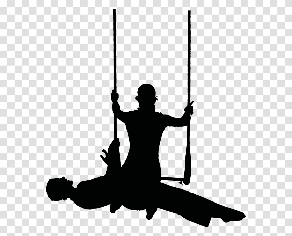 Circus Silhouette Painting Street Art, Person, Outdoors, Nature, Indoors Transparent Png