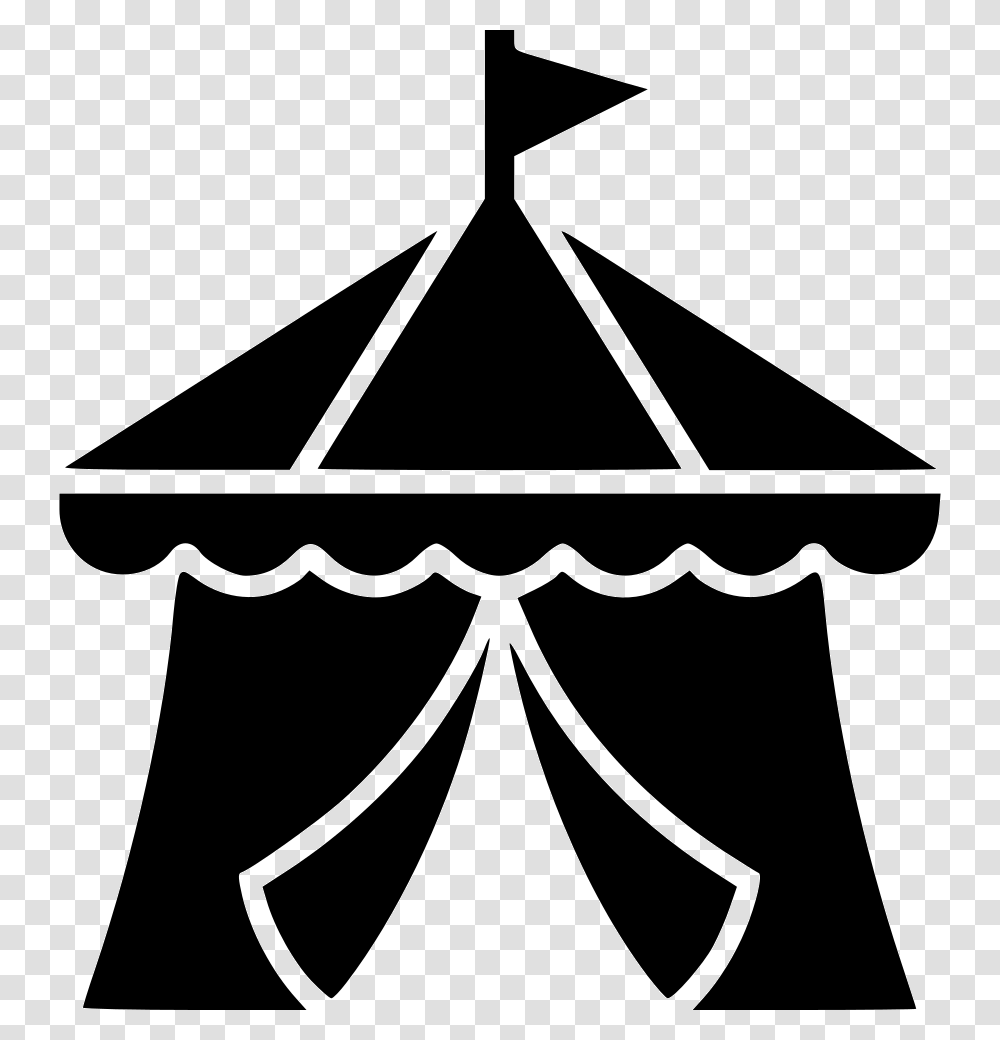 Circus Tent Circus Tent Svg Free, Stencil, Silhouette Transparent Png