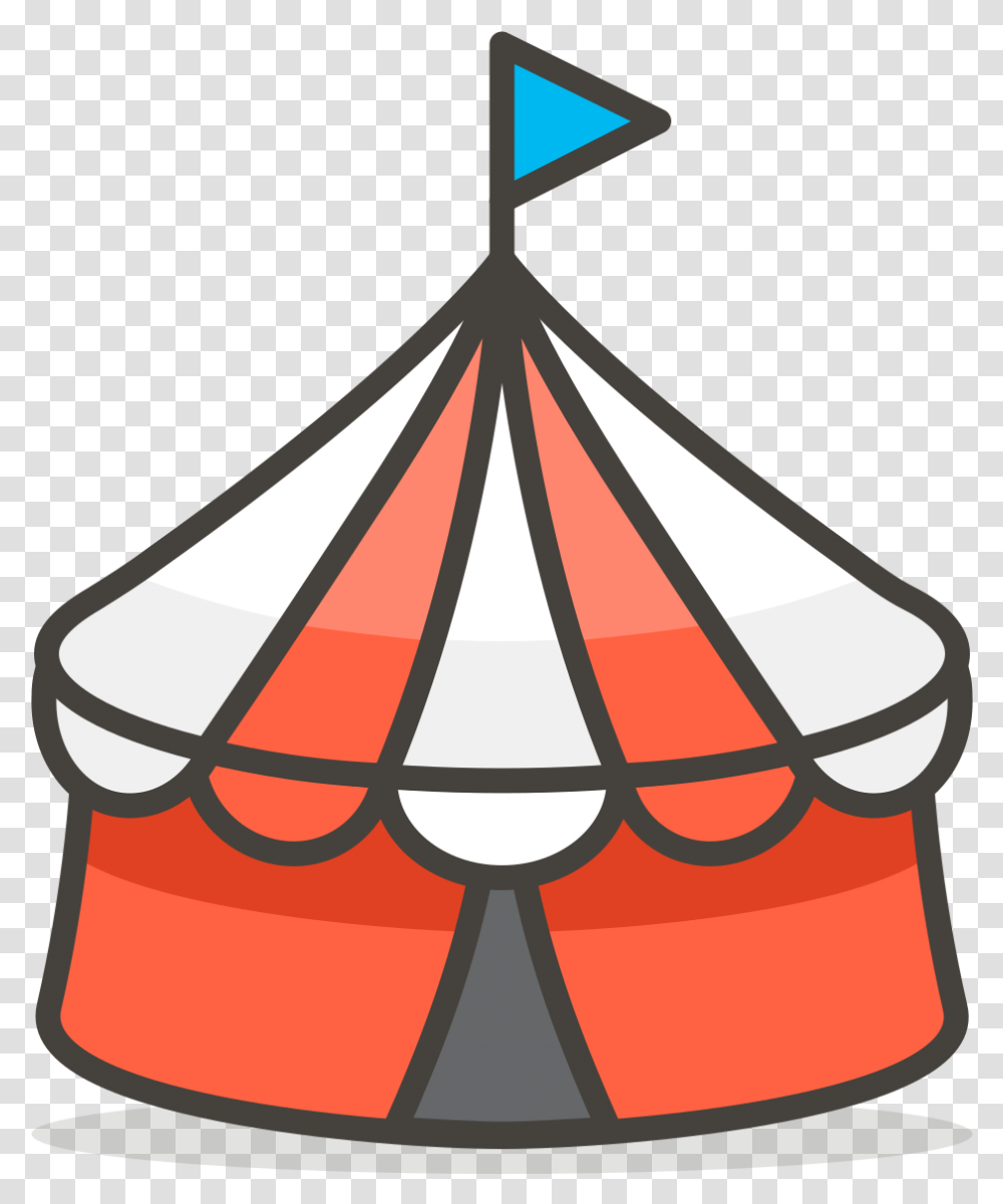 Circus Tent Emoji Meaning, Lamp, Cone, Modern Art Transparent Png