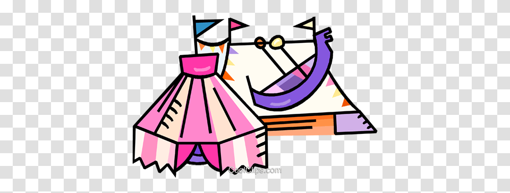 Circus Tent Royalty Free Vector Clip Art Illustration, Hook, Anchor Transparent Png