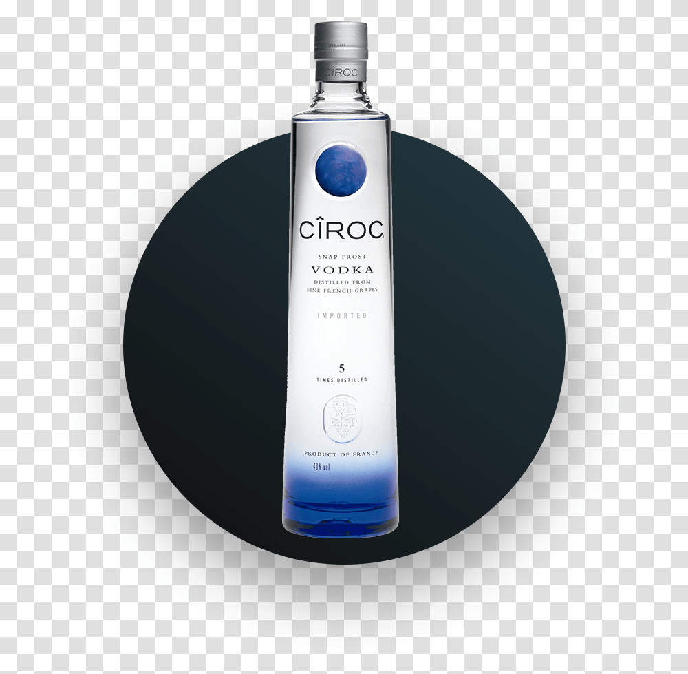 Ciroc Ciroc Vodka, Bottle, Beverage, Drink, Alcohol Transparent Png