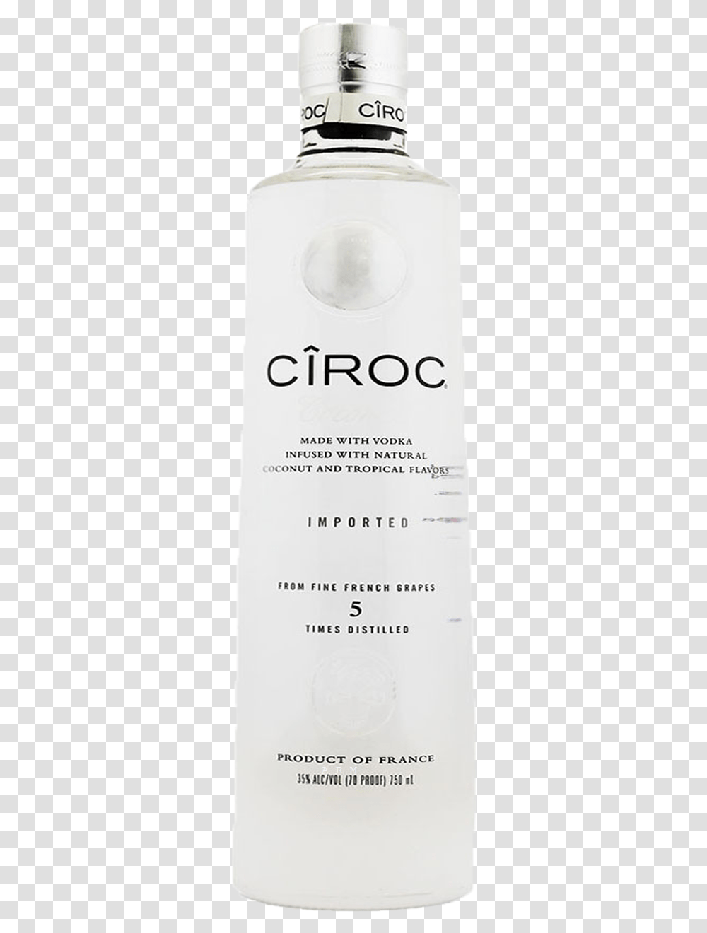 Ciroc Coconut Vodka Bottle, Paper, Poster, Advertisement Transparent Png