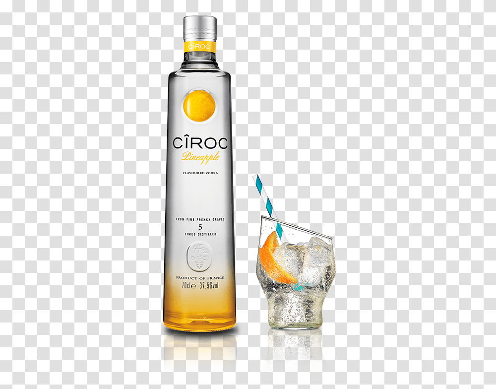 Ciroc Pineapple, Liquor, Alcohol, Beverage, Cocktail Transparent Png