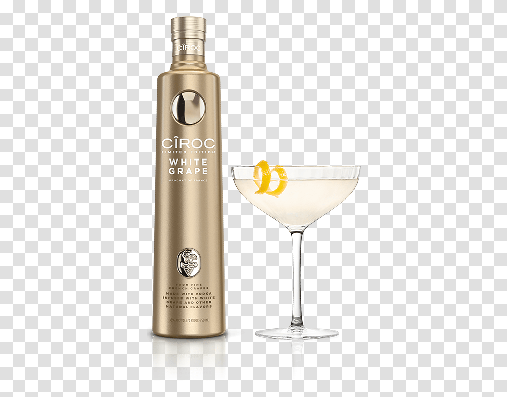 Ciroc White Grape Vodka, Cocktail, Alcohol, Beverage, Drink Transparent Png