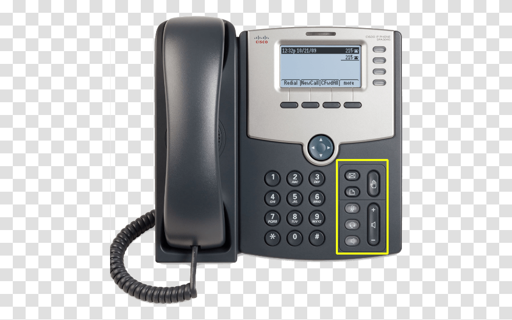 Cisco 504g Hard Buttons Cisco 504g Ip Phone, Electronics, Mobile Phone, Cell Phone, Dial Telephone Transparent Png