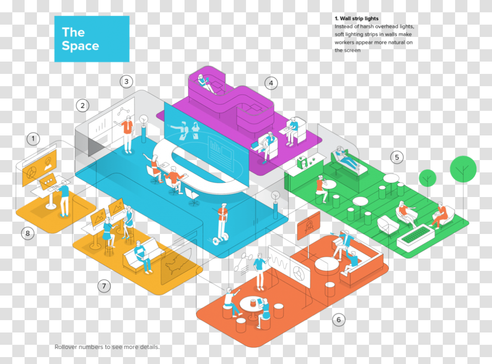Cisco The Space Floor Plan, Toy, Terminal, Building Transparent Png