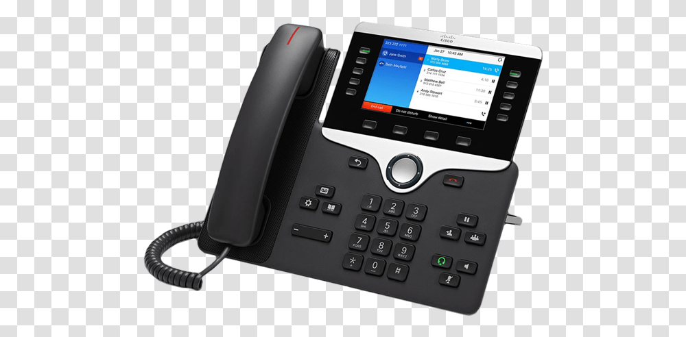 Cisco Unified Ip Phone 8945 Sip Cisco Ip Phone 8851, Electronics, Mobile Phone, Cell Phone, Dial Telephone Transparent Png