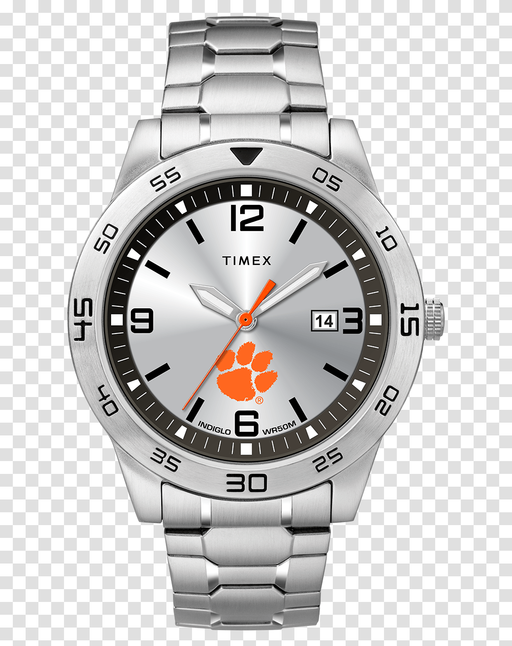 Citation Clemson Tigers Large Timex Watch, Wristwatch Transparent Png
