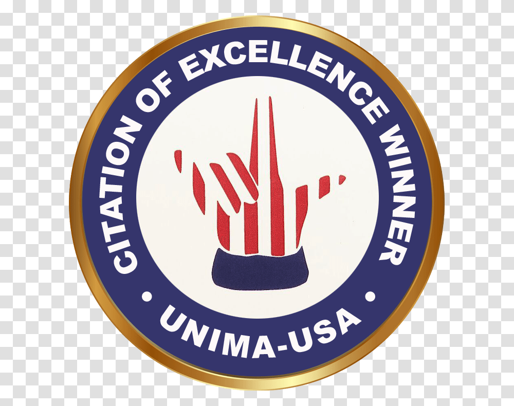 Citation Medallion Unima Usa, Logo, Trademark, Emblem Transparent Png