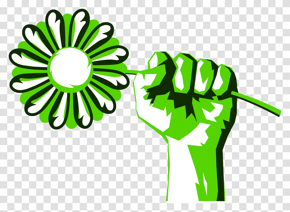 Citizen Action Ireland Environment Clipart, Hand, Fist, Plant, Dynamite Transparent Png