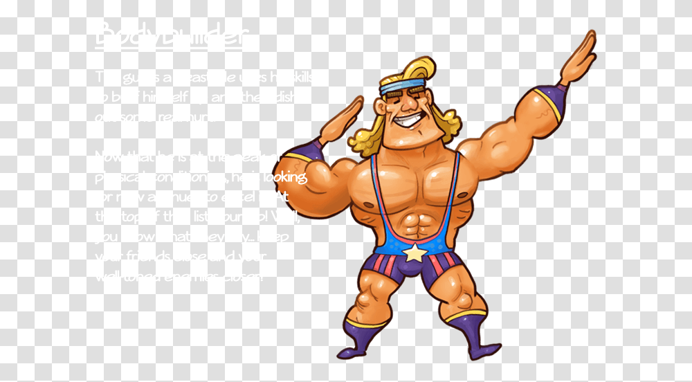 Citizens Of Earth Earthbound Citizens Of Earth Bodybuilder, Paper, Person, Human Transparent Png