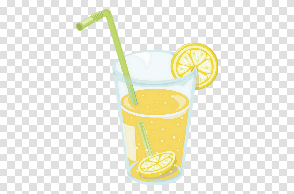 Citron Citronnade Tube Boisson Dessin Lemonade Orange Drink, Beverage, Juice, Glass, Orange Juice Transparent Png