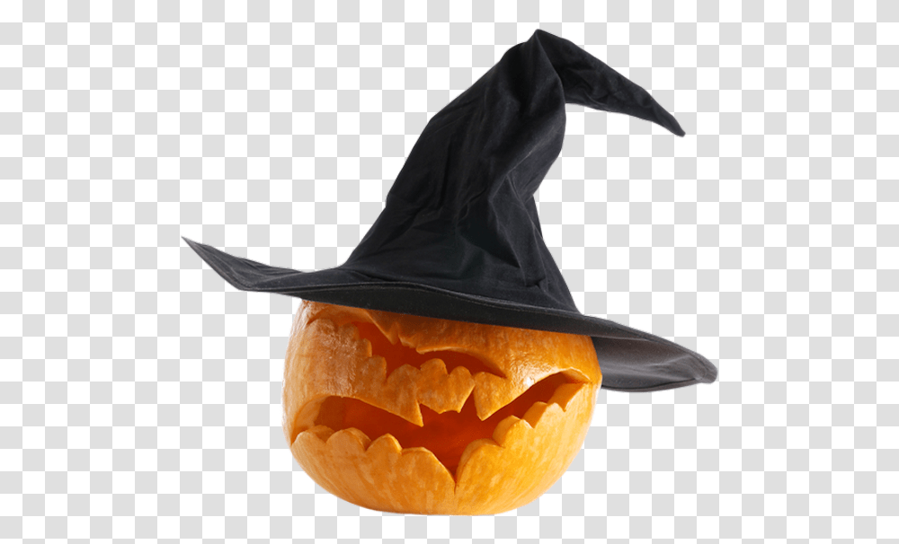 Citrouille D'halloween Tube Halloween Pumpkin, Plant, Clothing, Vegetable, Food Transparent Png