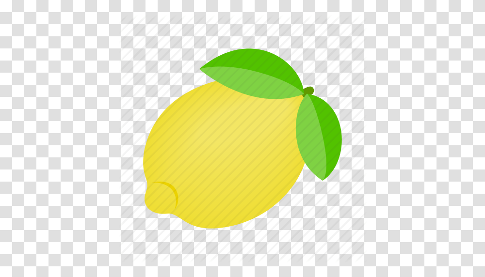 Citrus Food Fruit Isometric Leaf Lemon Slice Icon, Plant, Citrus Fruit, Produce, Balloon Transparent Png