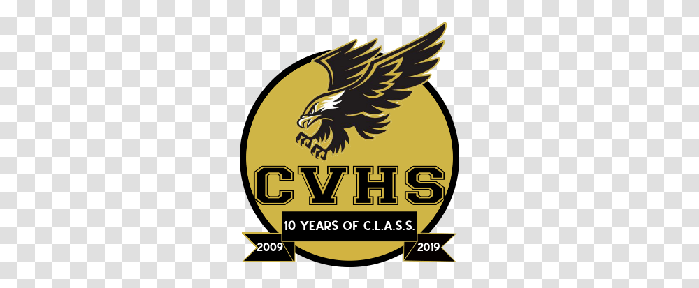 Citrus Valley High School Homepage Gold Gym Logos, Symbol, Eagle, Bird, Animal Transparent Png