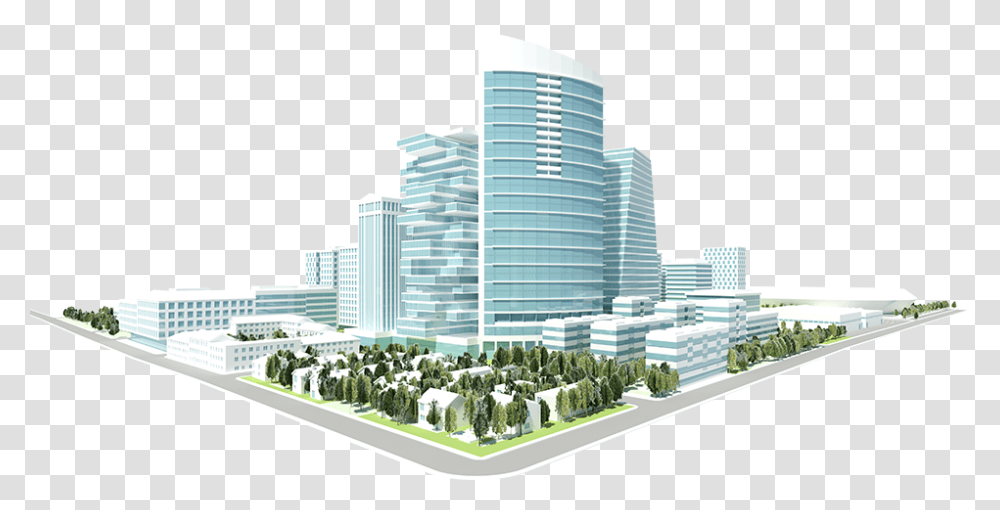 City 3d Building, High Rise, Urban, Town, Office Building Transparent Png