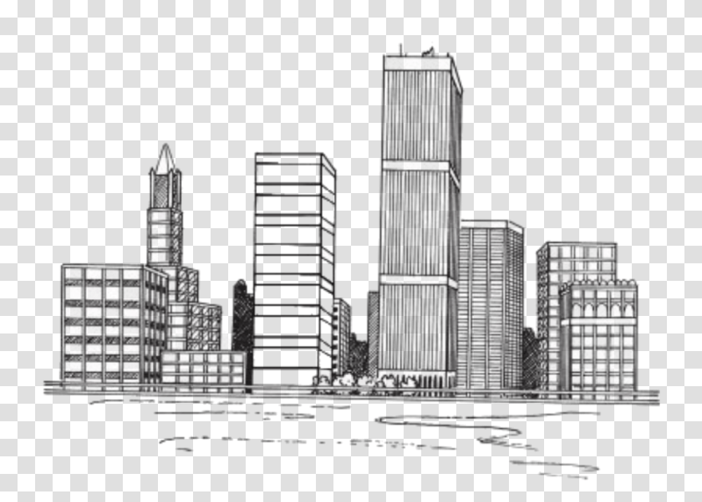 City Background City Drawing, High Rise, Urban, Building, Metropolis Transparent Png