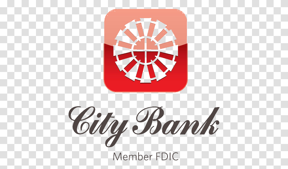 City Bank Logo, Trademark, Darts Transparent Png