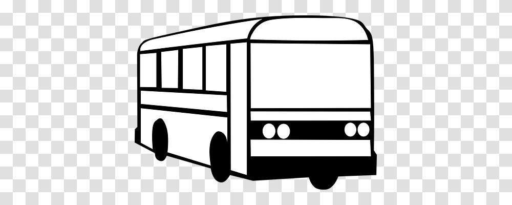 City Bus Black And White City Bus Black And White, Vehicle, Transportation, Van, Tour Bus Transparent Png