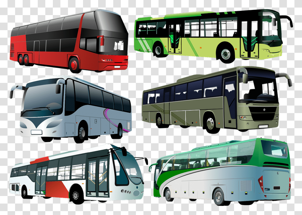 City Bus Tourist Bus Transport Travel City Street Tour Bus Service, Vehicle, Transportation, Van, Person Transparent Png