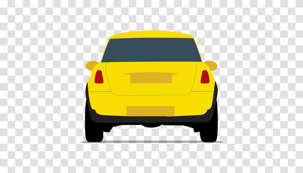 City Car Rear View, Vehicle, Transportation, Automobile, Sedan Transparent Png