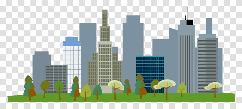 City Clipart Background, Urban, Building, Town, High Rise Transparent Png