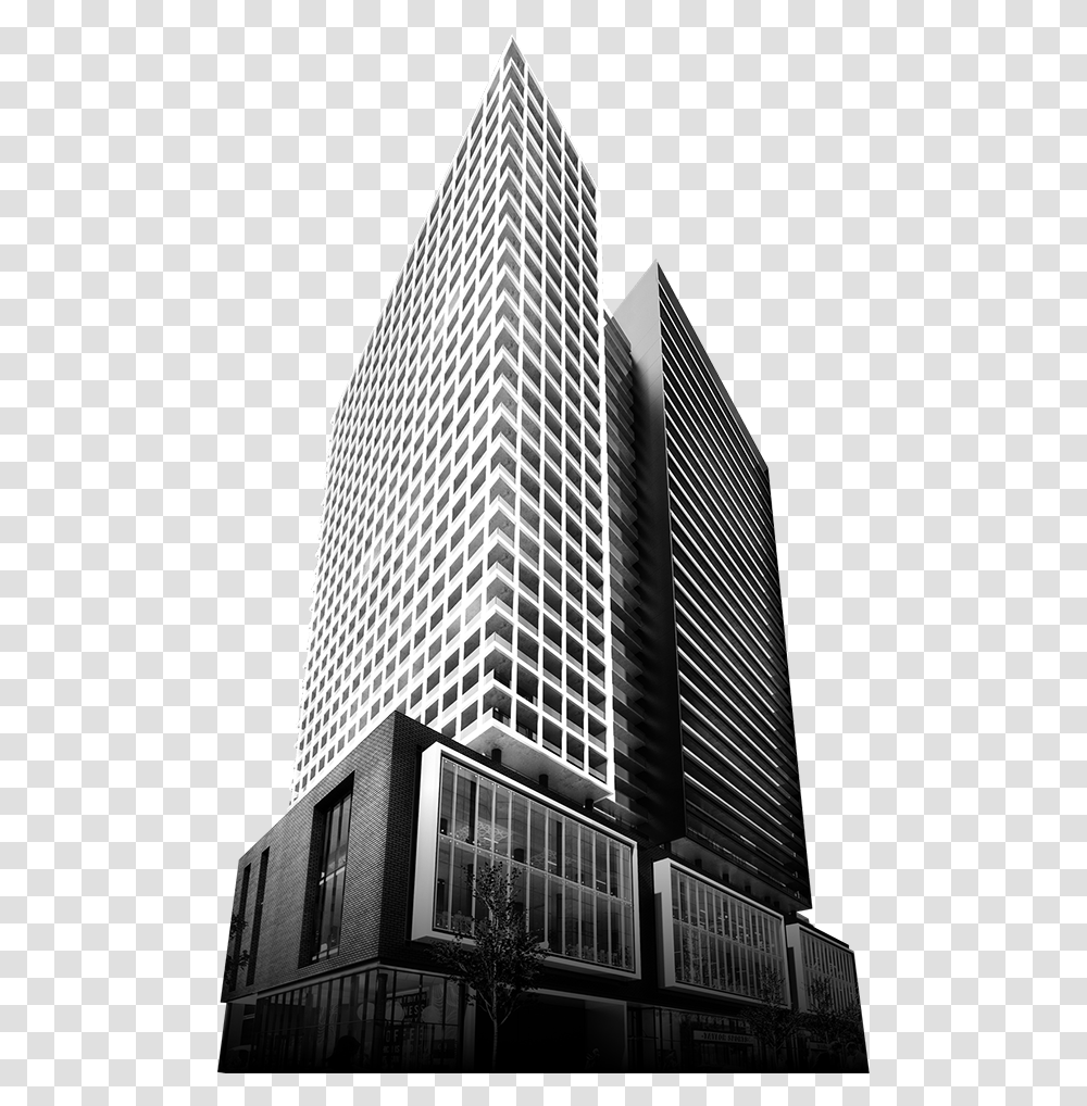 City Clipart Condominium Tower Block, Office Building, High Rise, Urban, Architecture Transparent Png