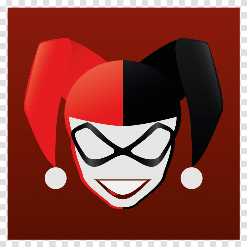 City Clipart Gotham City Harley Quinn Icon, Sunglasses, Accessories, Label Transparent Png