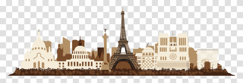 City Clipart Paris Paris, Architecture, Building, Tower, Spire Transparent Png